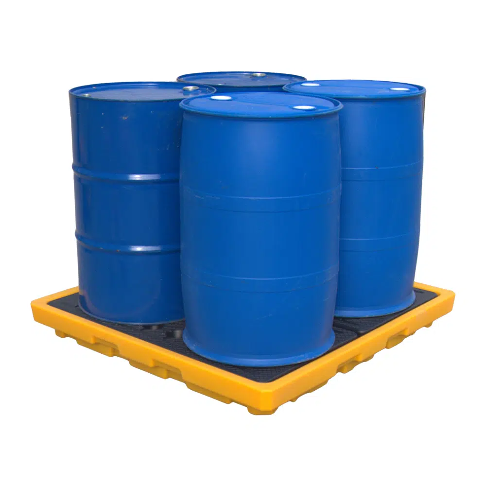 Plastic Spill Pallets for Four Drums - 1300x1300x1300 - 0333 - Image 2