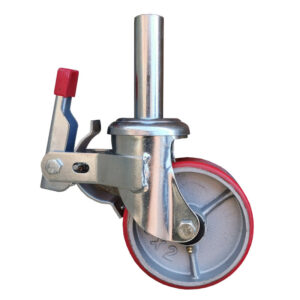Scaffold Components - 150mm Nylon Castor FG56NY/35/C, 150mm PU Castor FG56PU/35/C and 200MM PU Plate FG58PU/PLATE