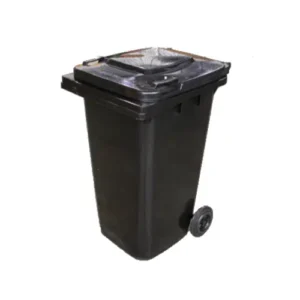 Wheelie Bin Black Virgin – 240L